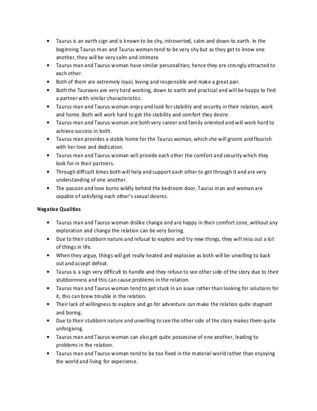 taurus man zodiac compatibility